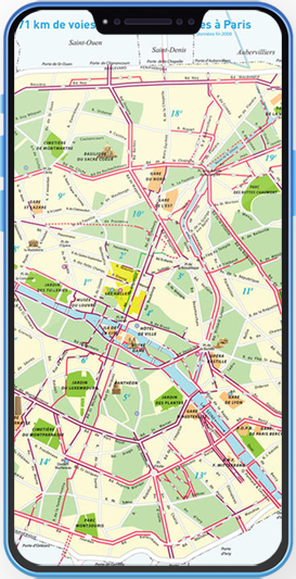 Geolocation result illustration
